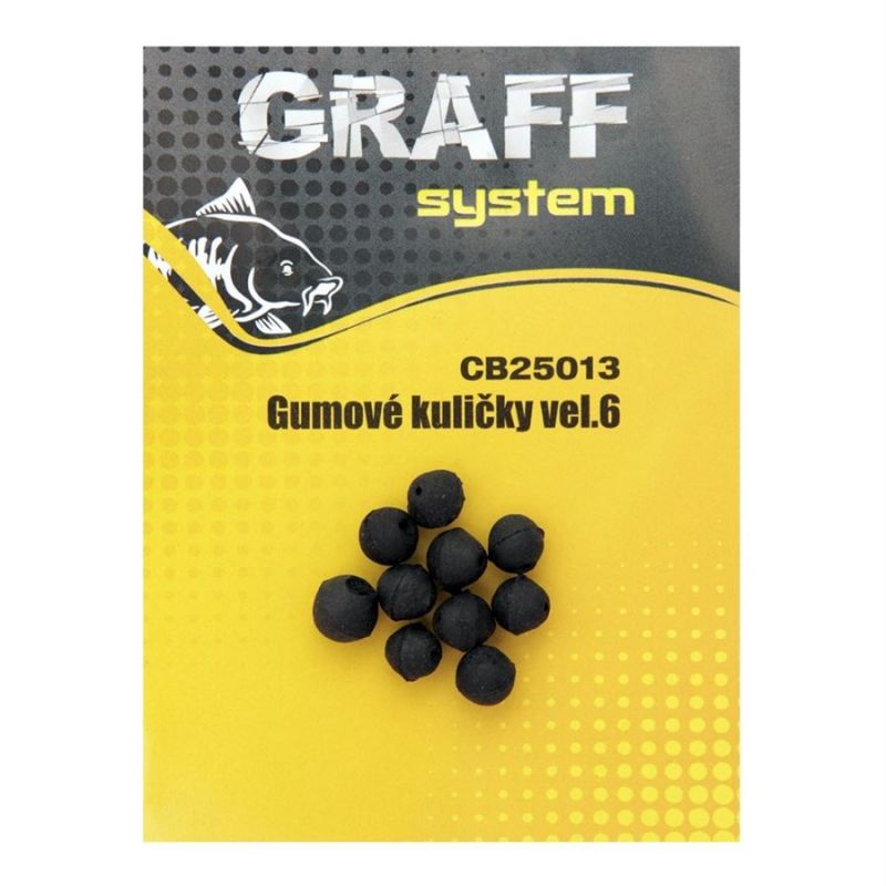 Graff: Gumové kuličky Velikost 6 10ks
