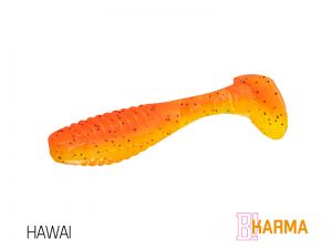 Gumová nástraha Delphin KARMA UVs | 10cm - 5ks 10cm/HAWAI