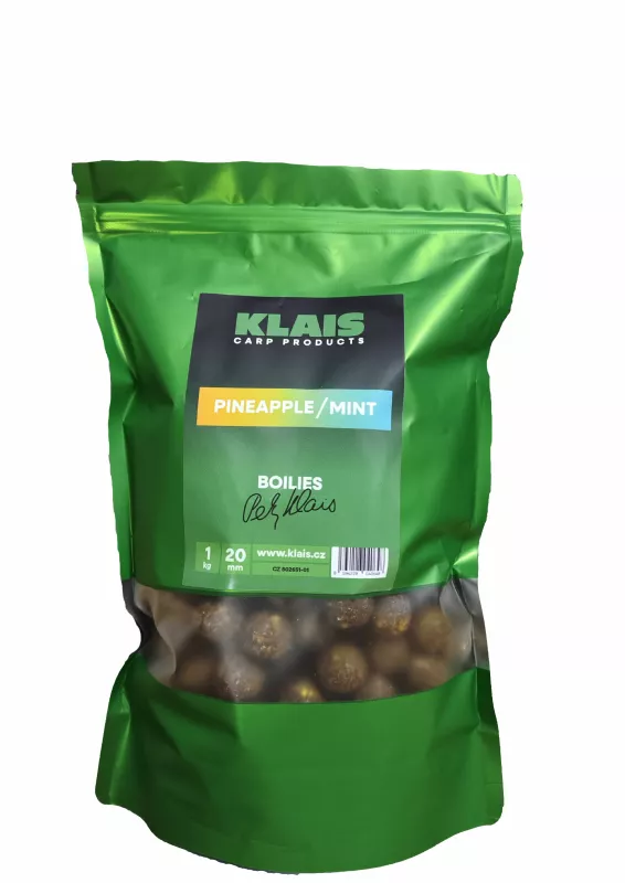 Klais Boilies Pineapple / Mint 1KG Petr Klais