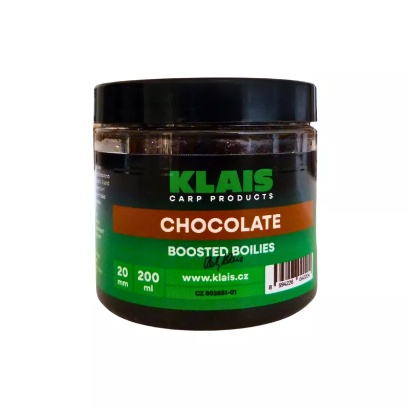 KLAIS Boosted boilies Čokoláda 20mm - 200ml Petr Klais