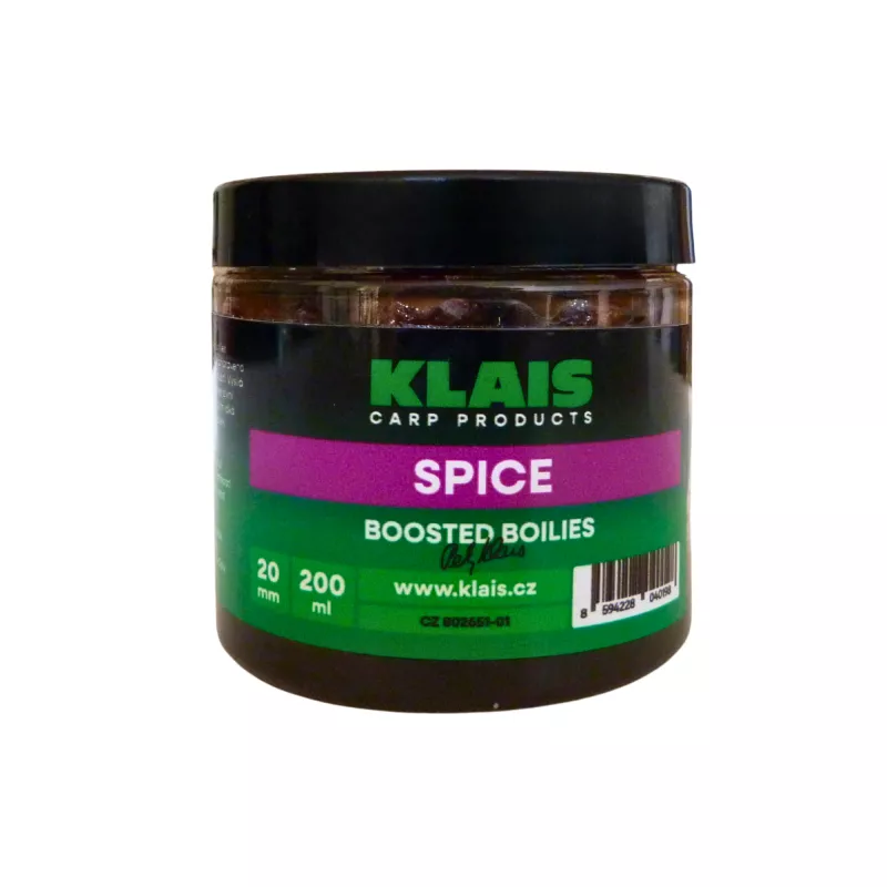 Klais Boosted boilies SPICE 20mm - 200ml Petr Klais