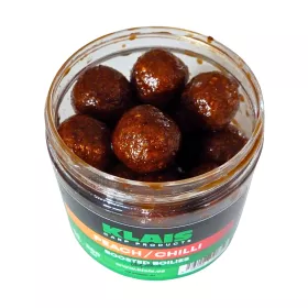Klais Boosted boilies Peach/Chilli 20mm - 200ml Petr Klais