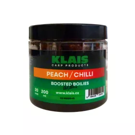 Klais Boosted boilies Peach/Chilli 20mm - 200ml