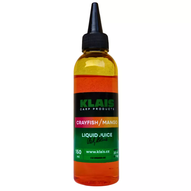 Klais Liquid Juice Crayfish / Mango 150ml Petr Klais