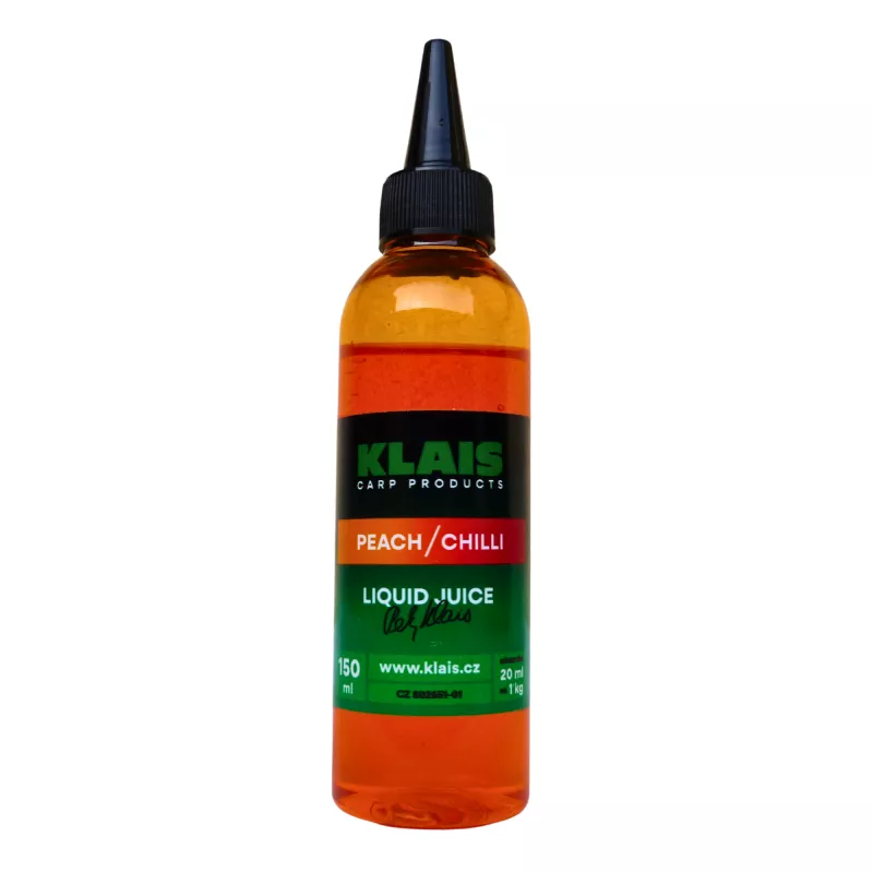 Klais Liquid Juice Peach / Chilli 150ml Petr Klais