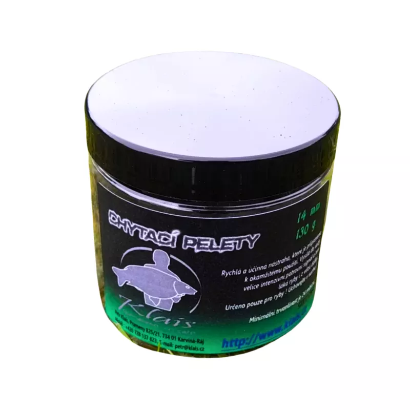 KLAIS Pelety chytací 130g / 14mm Petr Klais