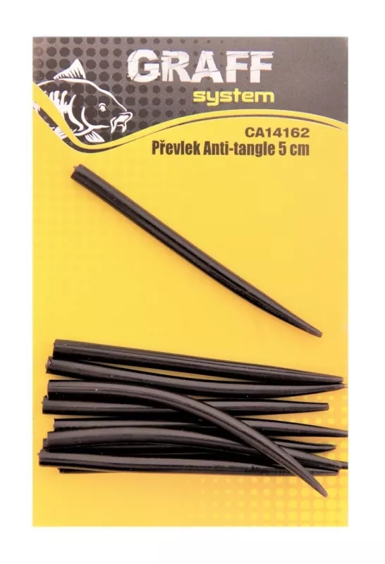 Převlek Anti-tangle 5 cm černá Graffishing