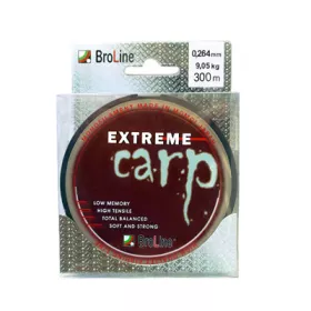 Vlasec EXTREME Carp 300m | 0.288 mm 10.2 kg,  0.335 mm 14.6 kg 280 m, 0.313 mm 13.1 kg