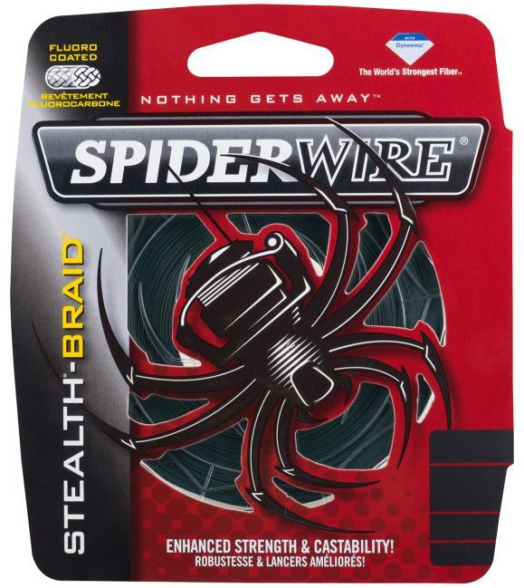 SPIDER STEALTH Splétaná šňůra 137M ZELENÁ Spiderwire
