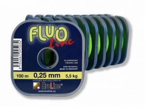 FLUO line / 100m | 0,18mm, 0,20mm, 0,22mm, 0,25mm, 0,28mm, 0,30mm, 0,35mm