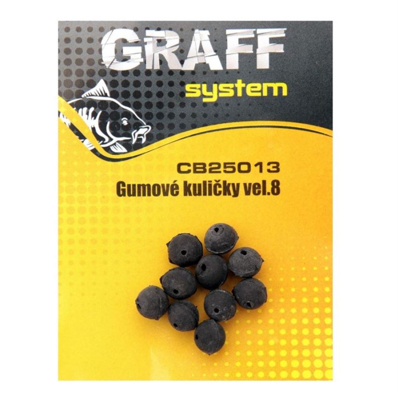 Graff: Gumové kuličky Velikost 8 10ks