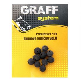 Graff: Gumové kuličky Velikost 8 10ks